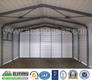 2015 Prefabricated Steel Structure Garage Construction House