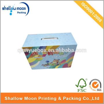 platic handle strong led packaging box