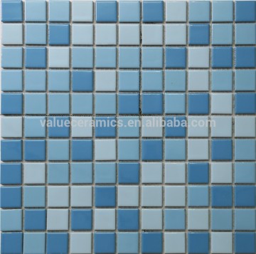 Blue ceramic mosaic foshan,ceramic mosaic tile