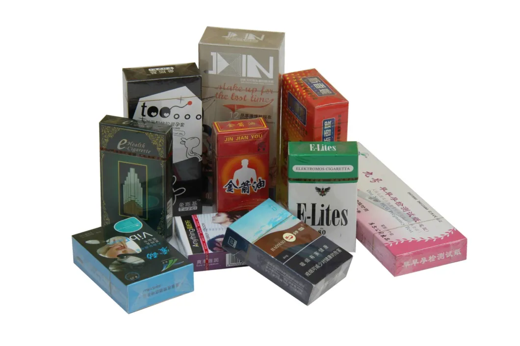 Cigarette Box Film Cellophane Wrapping Machine