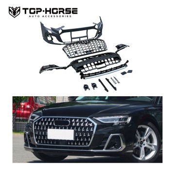Audi A8L S8 Horch Edition Bumper Covert Body Kit Upgrade Kit Front Grille