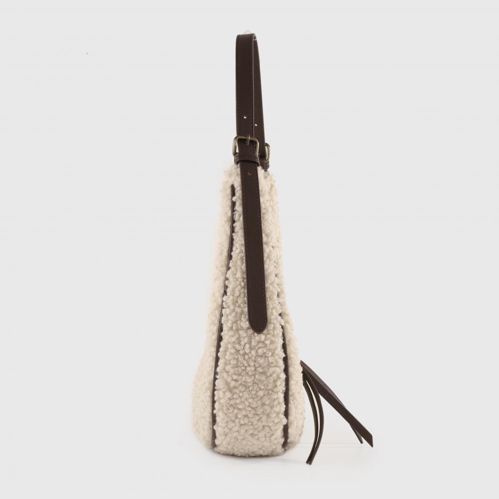 Faux Fur Shoulder Bags for Women