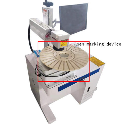 High Efficiency desktop laser Metal Date Code Engraving Machine