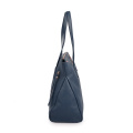 Large Hailey Crossgrain Leather Shopping Shoulder Bag