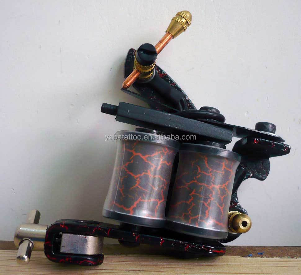 Yaba Liner or Shader 10Wraps Camouflage Coil Tattoo Machine