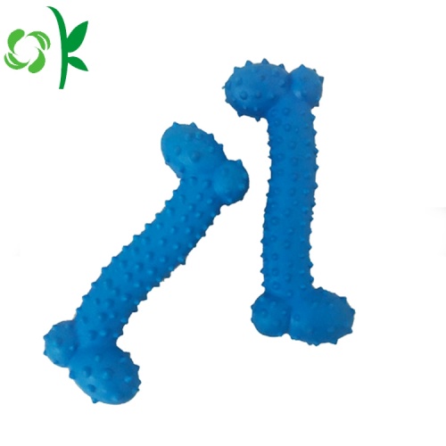 Σκύλος Bone Ball Safe Training Silicone Pet Toys