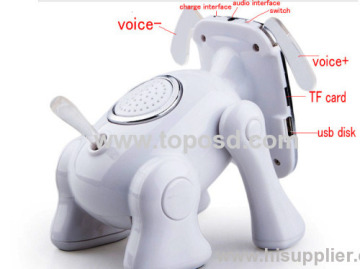 2013 Newest Music Dog Portable Card Speaker Usb Speaker Gift Speaker T-49 