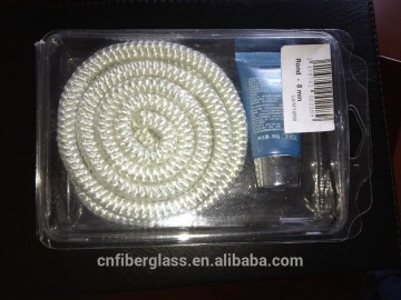 hot sale braided fiberglass square rope