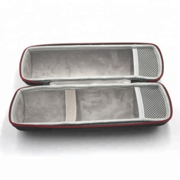 Personalized red zipper EVA speaker case for JBL