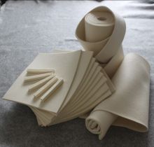 Industrial 100% Natural White Wool Felt For Polishing Pad, Wool Buffing Pad