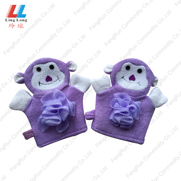 cute bath gloves