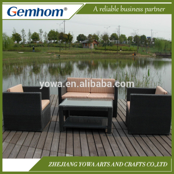 Aluminium frame furniture wicker