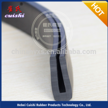 Rubber U channel weather strip