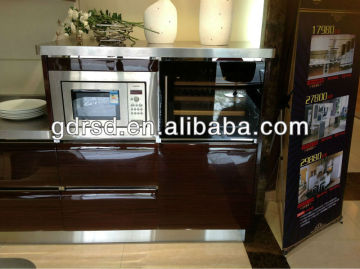 Stainless Steel Countertop Kitchen Cabinet