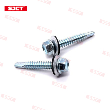 Stainless Hex head Self Drilling Screw EPDM Washer