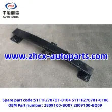 Front collision beam for changan CS35plus