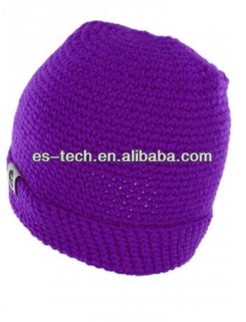 Winter acrylic fabric beanie hats