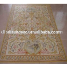 wool handknotted aubusson rugs
