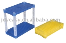 plastic CD rack/plastic CD holder/plastic CD shelf/plastic CD organizer