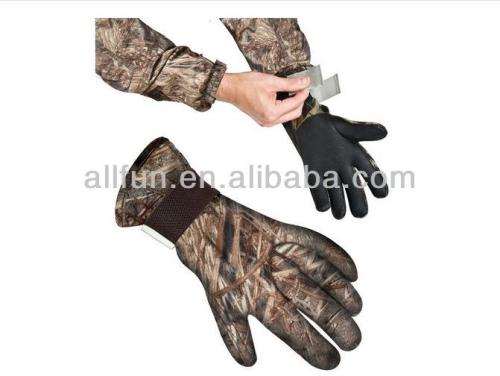 High quality outdoor camouflage hunt gloves