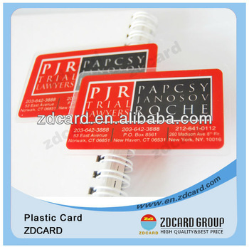 2D BARCODE PLASTIC PVC CARDS