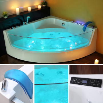 2016 Popular corner acrylic bathtub