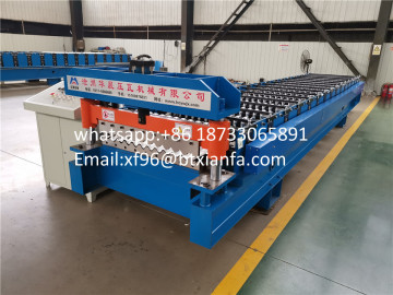 aluminum corrugated sheet roll forming machine