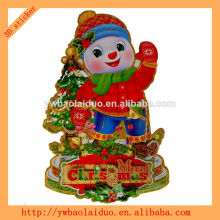 3D wall new christmas colors 2014 sticker