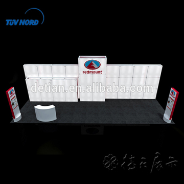 design & customize reusable and portable simple design booth/booth design