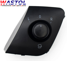 Newest Car Exterior Side Mirror Adjust Switch Knob For VW Seat Ibiza 2009-2015
