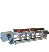 Multi-Head Pneumatic 241QM Hot Stamp Coder Date Printing Machine - Multi-Lane Printing