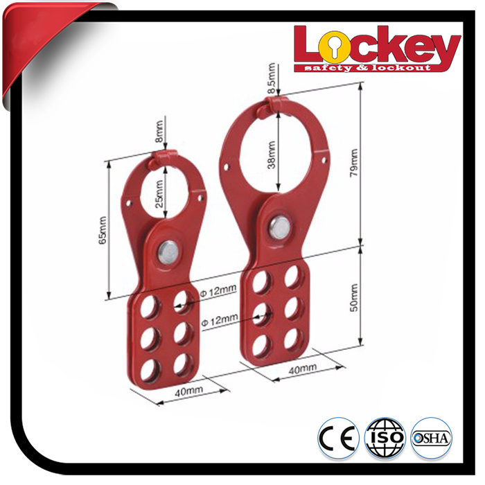 Steel Lockout Hasp