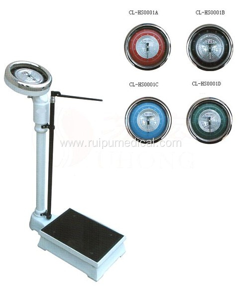 Medical Mechanical Body Height And Weight Scale