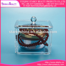 Empty Nail Art Tip box Storage Clear Plastic Box Case, plastic accessory box