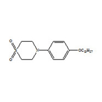 4- (4-Tredeciloxi-fenil) -tiomorfolina 1,1-dióxido CAS 114625-74-0