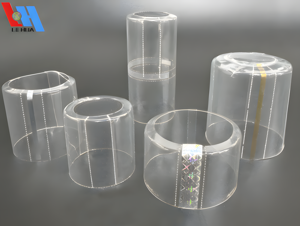 Clear PVC shrink capsule Clear PVC shrink capsule