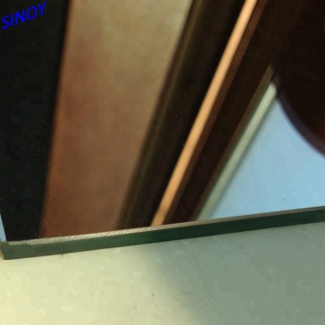 4mm Silver Mirror Glass Panels with Flat Polished Edge