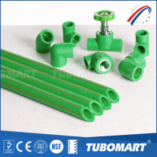 Plumbling system Cold and hot water underground ppr pipe and fittings with full size