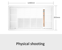 4 air outlets High-efficiency dust removal plasma purifier