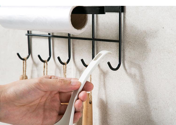 Sorunsuz Demir Havlu ve Rulo Kağıt Rafı Seamless Iron Towel and Roll Paper Rack