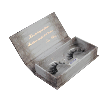 Square shape Magnetic closure Eyelash Box