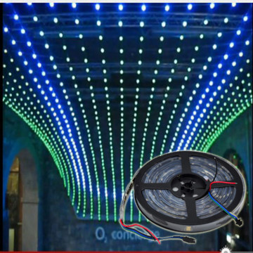 Programmable addressable rgb led pixel flexible strips