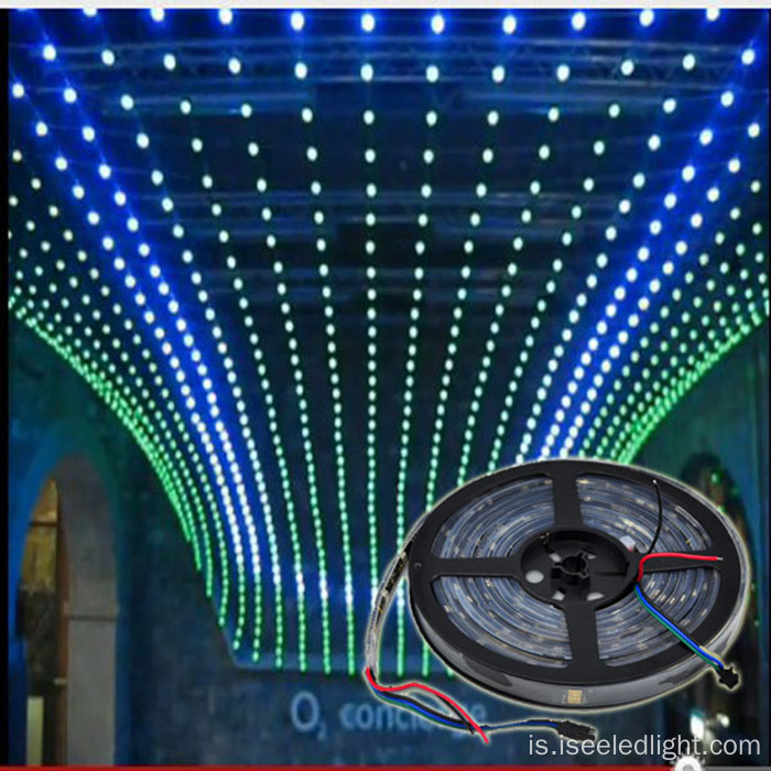 DMX forritanlegt Magic LED Pixel Strip 12v