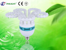 2014 China cheap energy saving wholesale 110V/220V 5U lotus energy saving bulb