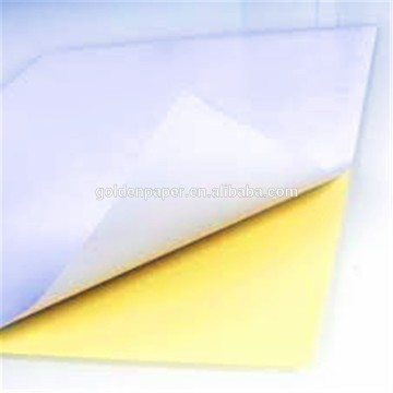 Self adhesive paper