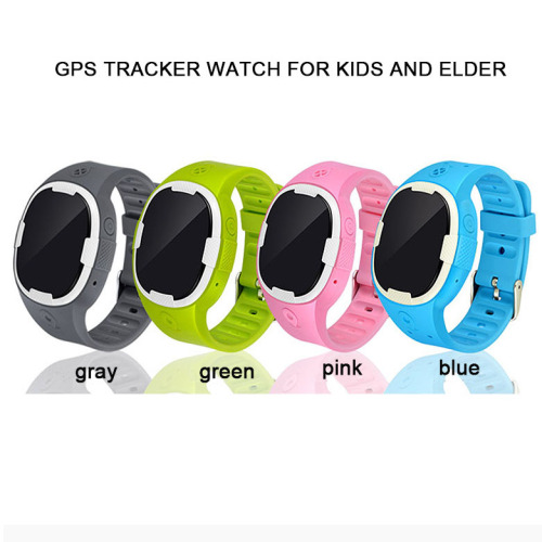 Barnens GPS-klocktracker WIFI / LBS / GPS-positionering