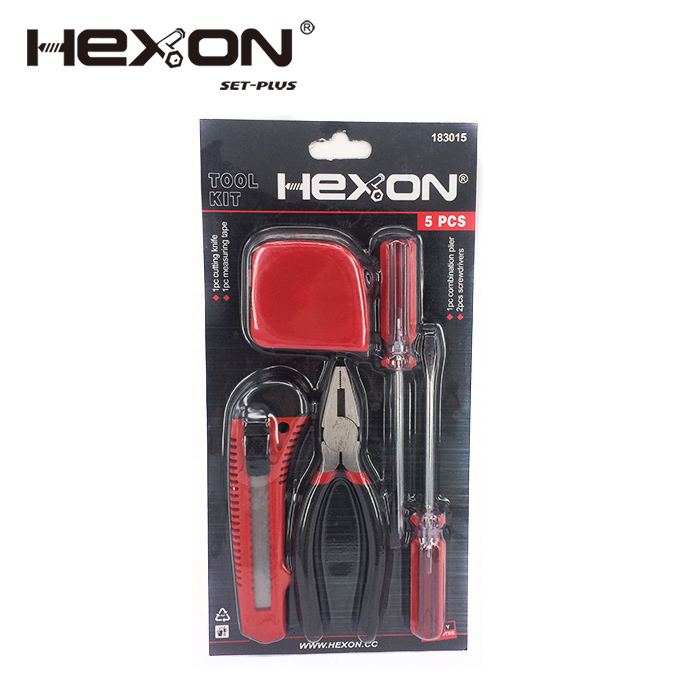 5pcs household combination tool kit