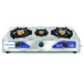 Stufa a gas in acciaio inossidabile Pigeon Duo 2 Burner