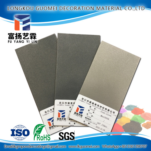 Outdoor grey color lackluster electrostatic powder coating