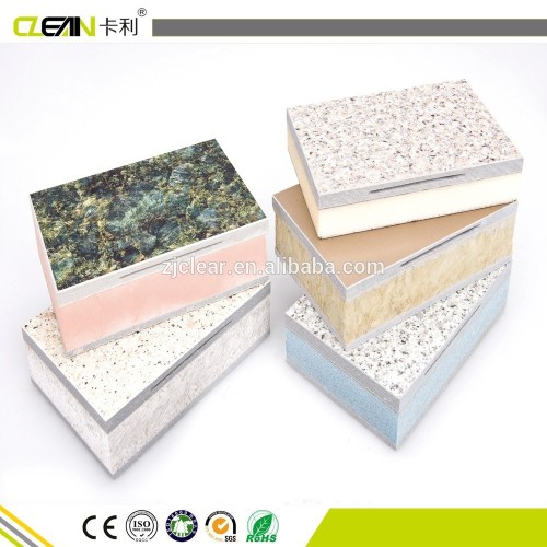 Fiber cement eps sandwich exterior wall panels supplier from china